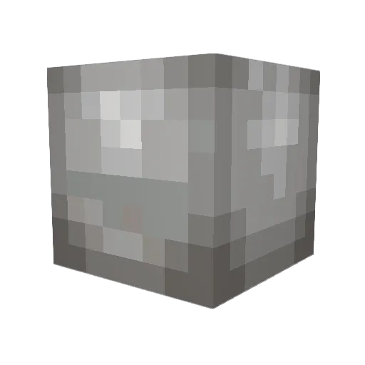 jaws552 Minecraft avatar head, 3D render