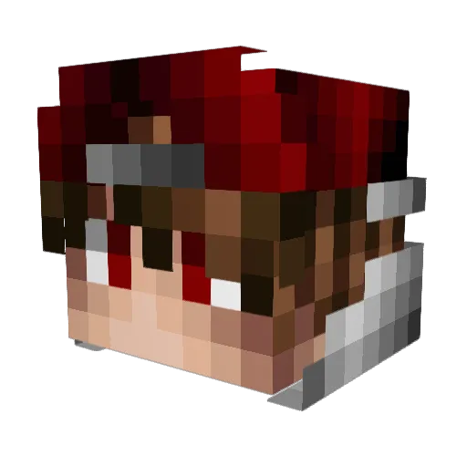 jawy84 Minecraft avatar head, 3D render