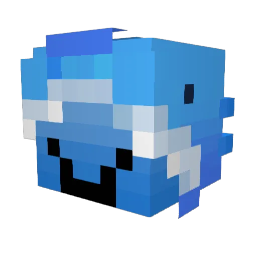 jawzye Minecraft avatar head, 3D render