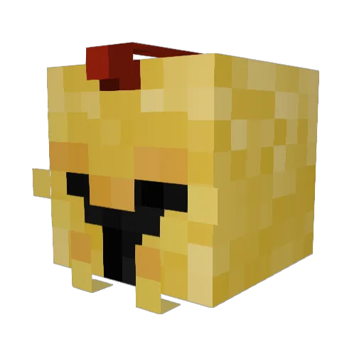 jaxdebeast Minecraft avatar head, 3D render