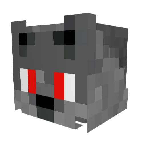 jaxen0701 Minecraft avatar head, 3D render