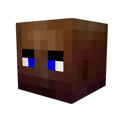 jaxie100 Minecraft avatar head, 3D render