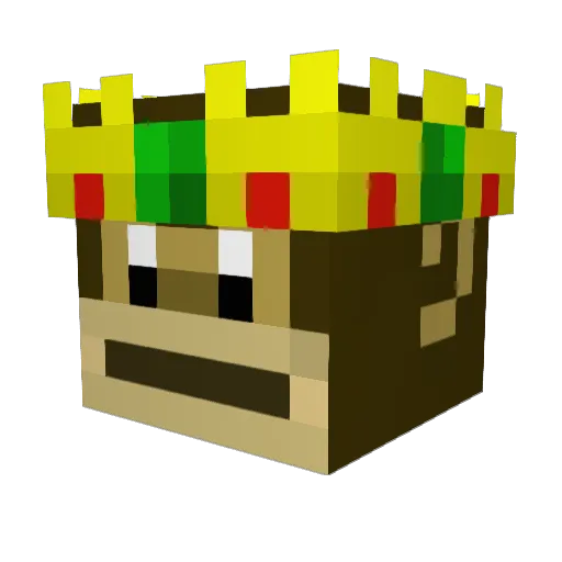 jaxkiller Minecraft avatar head, 3D render