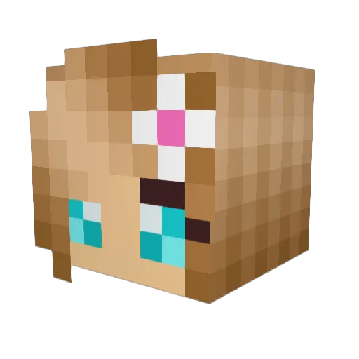 jaxkitt04 Minecraft avatar head, 3D render