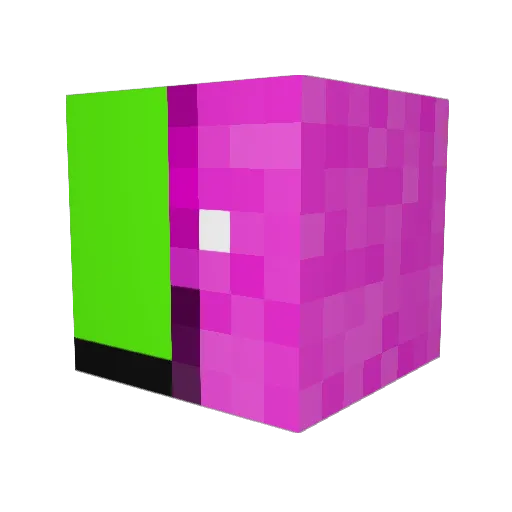 jaxon2310 Minecraft avatar head, 3D render