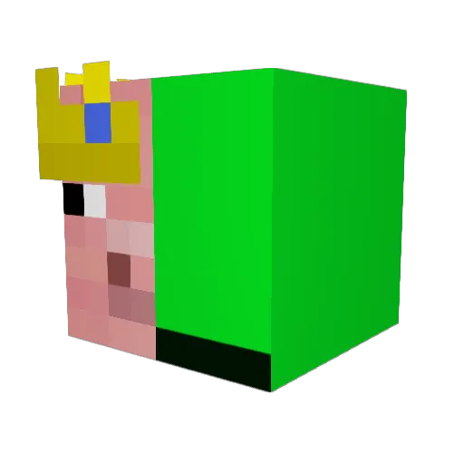 jaxonm198 Minecraft avatar head, 3D render