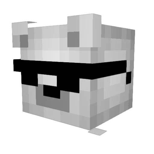 jaxsonfps Minecraft avatar head, 3D render