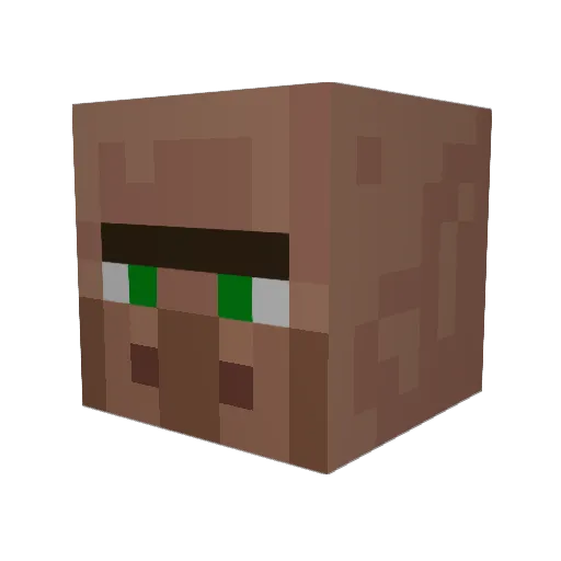 jaxsongames2 Minecraft avatar head, 3D render