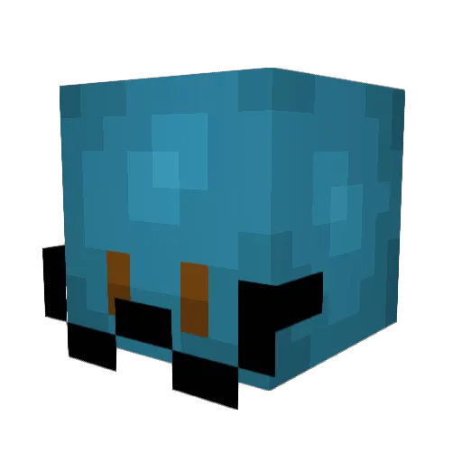 jaxtreez Minecraft avatar head, 3D render