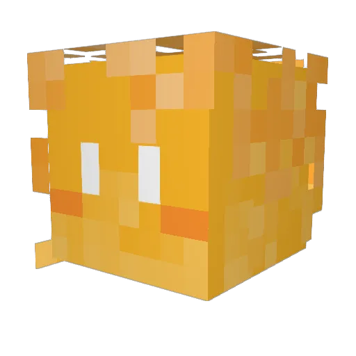 jay18r Minecraft avatar head, 3D render