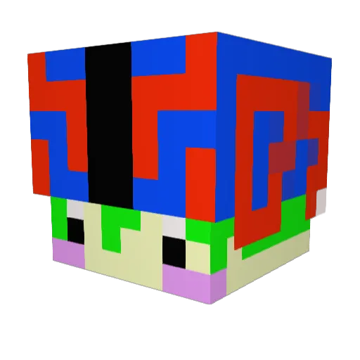 jay4944 Minecraft avatar head, 3D render