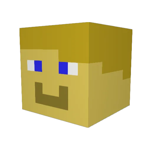 jay_jay_emm Minecraft avatar head, 3D render