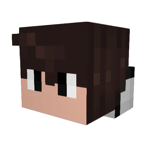 jayar13 Minecraft avatar head, 3D render