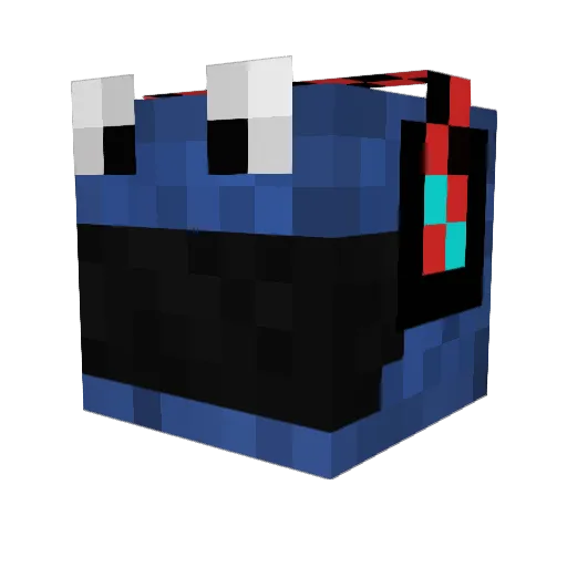 jaybeau Minecraft avatar head, 3D render