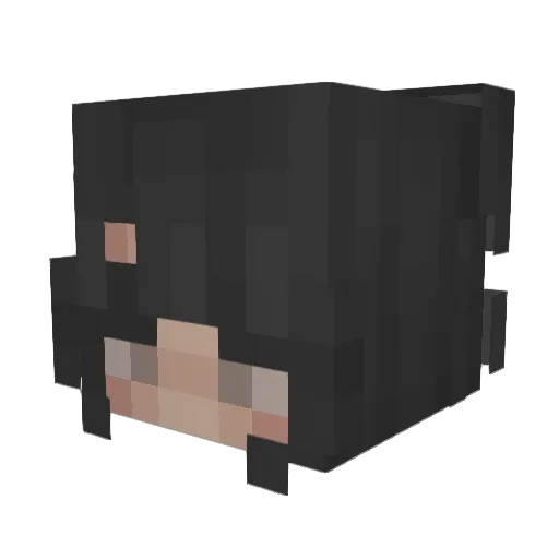 jaybilzerian689 Minecraft avatar head, 3D render