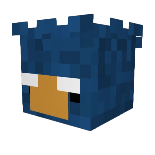 jaybird3010 Minecraft avatar head, 3D render