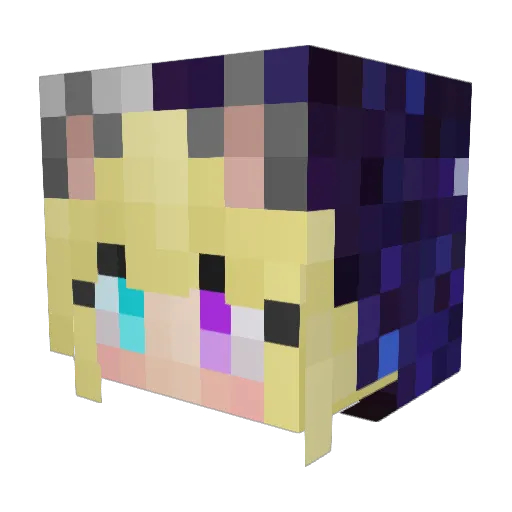 jaybug12345 Minecraft avatar head, 3D render
