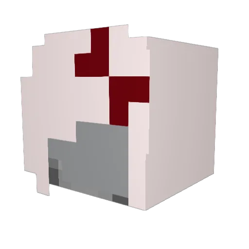 jaydadinguss Minecraft avatar head, 3D render
