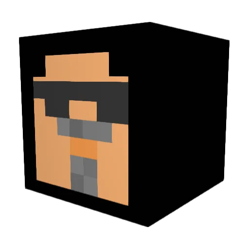 jaydavis123 Minecraft avatar head, 3D render