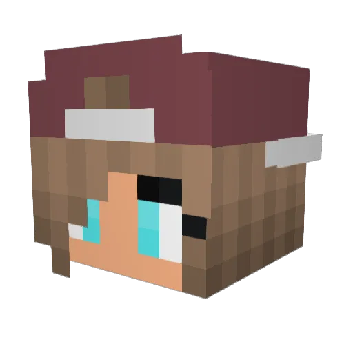 jayden2020 Minecraft avatar head, 3D render