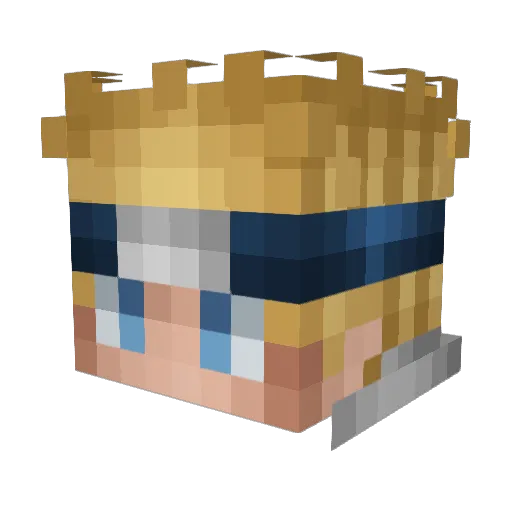 jaydentre3 Minecraft avatar head, 3D render