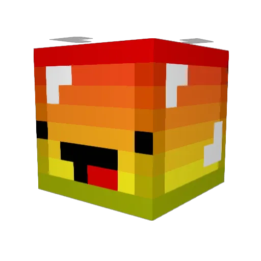 jaydinho2005 Minecraft avatar head, 3D render
