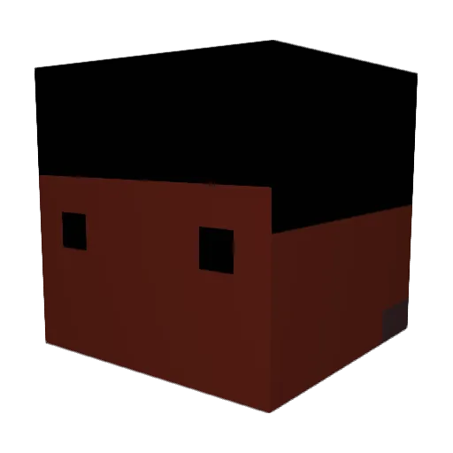 jaygap31 Minecraft avatar head, 3D render