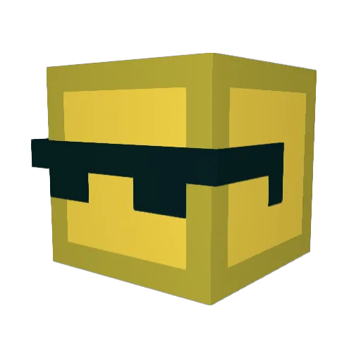 jayhawk25 Minecraft avatar head, 3D render