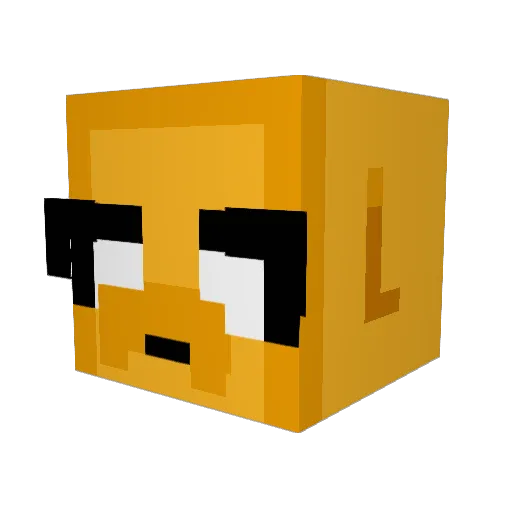 jayissuperpoopy Minecraft avatar head, 3D render
