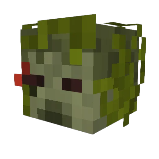 jayjay1234567891 Minecraft avatar head, 3D render