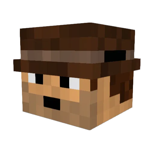 jayjaymarie Minecraft avatar head, 3D render