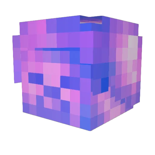 jaykaka Minecraft avatar head, 3D render