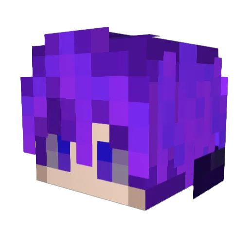 jaykirito030 Minecraft avatar head, 3D render
