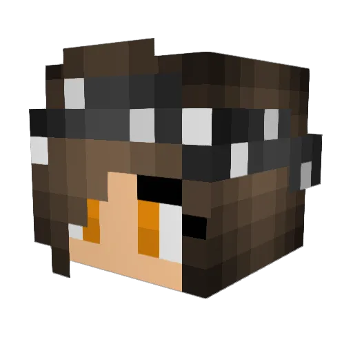jayleen408 Minecraft avatar head, 3D render