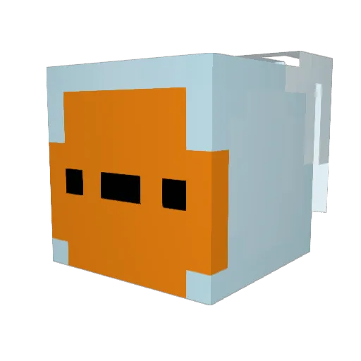 jaylenraine Minecraft avatar head, 3D render