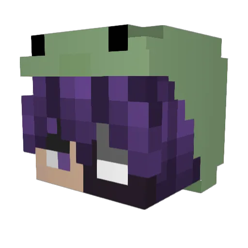 jaylinda21 Minecraft avatar head, 3D render