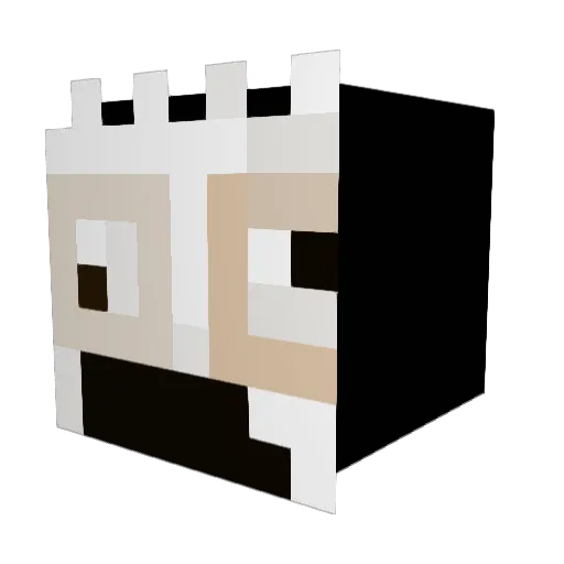 jaymann2002 Minecraft avatar head, 3D render