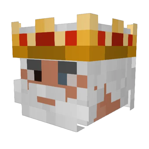 jaymin_ Minecraft avatar head, 3D render
