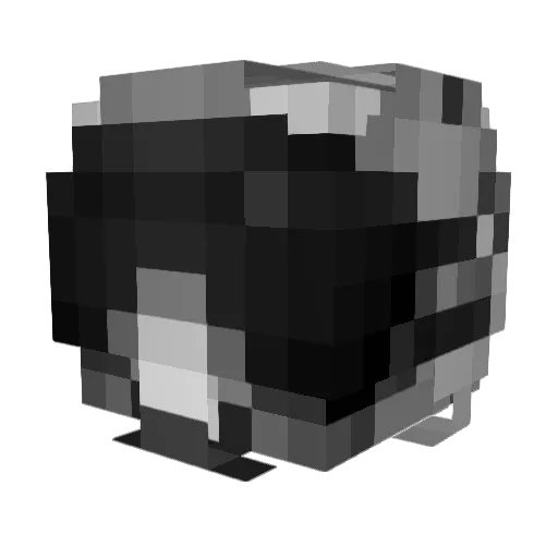 jayng9663 Minecraft avatar head, 3D render