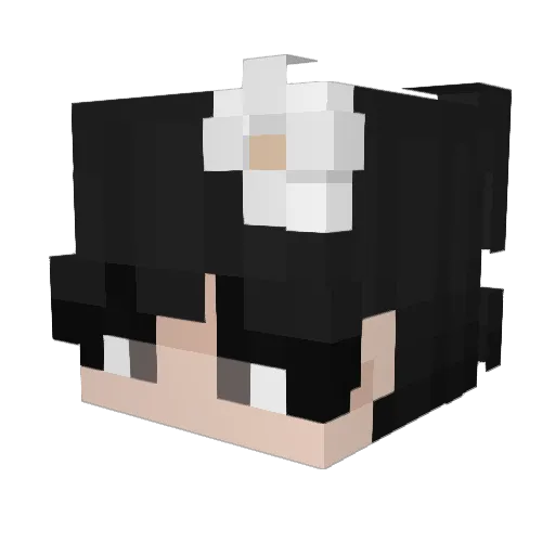jaynthes Minecraft avatar head, 3D render