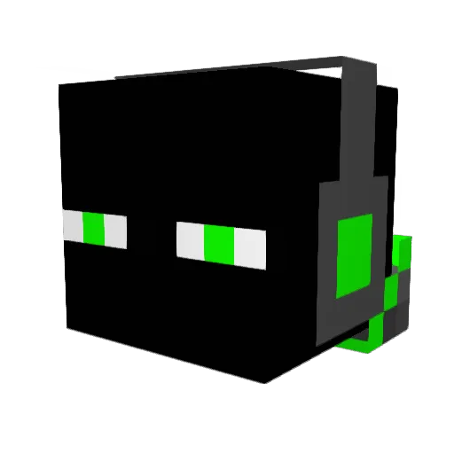jayradical123 Minecraft avatar head, 3D render