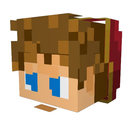 jayrayjohns99 Minecraft avatar head, 3D render