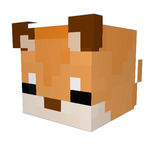 jayseph_ Minecraft avatar head, 3D render