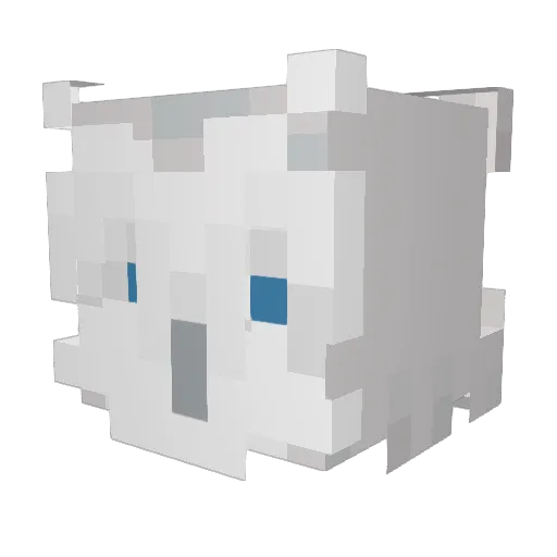 jaysop Minecraft avatar head, 3D render