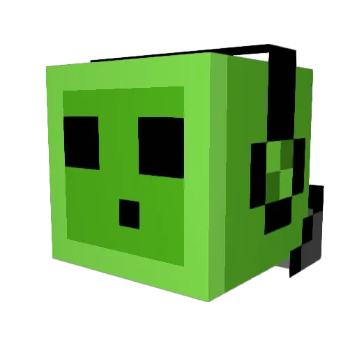 jayswaggg Minecraft avatar head, 3D render