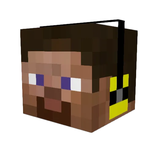 jayten12 Minecraft avatar head, 3D render