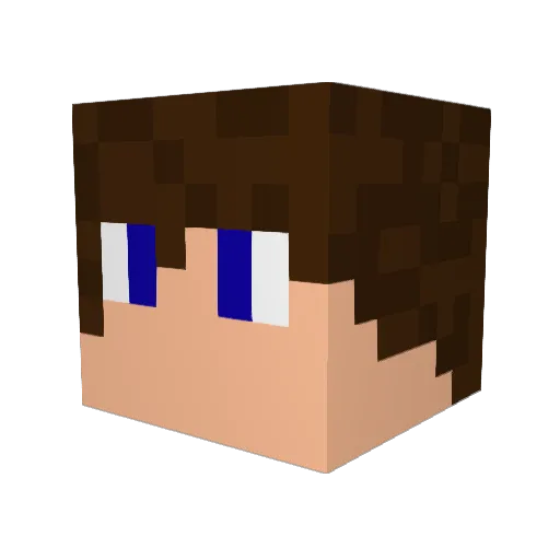 jaytjeboy Minecraft avatar head, 3D render