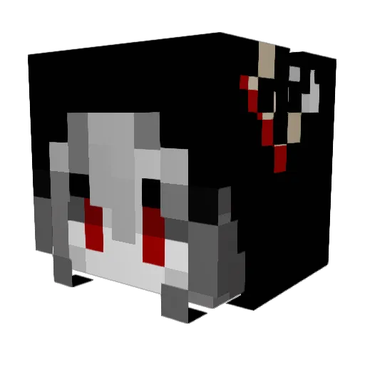 jayw4 Minecraft avatar head, 3D render