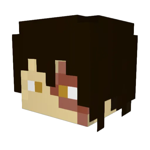 jayy_0001 Minecraft avatar head, 3D render