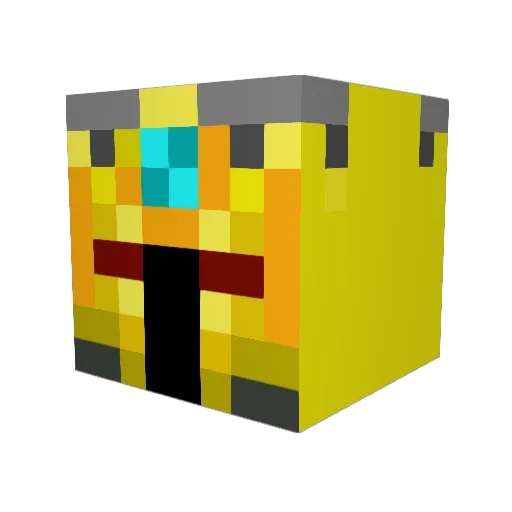jazz56742 Minecraft avatar head, 3D render